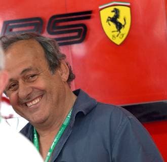 Le Castellet, France, 22 06 2019, Formula 1, Formula 1, French Grand Prix, Michel Platini guest at Ferrari Defodi 09 506 033794 Defodi-506