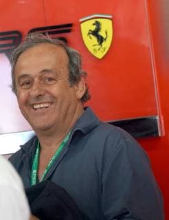 Le Castellet, France, 22 06 2019, Formula 1, Formula 1, French Grand Prix, Michel Platini guest at Ferrari Defodi 09 506 033795 Defodi-506