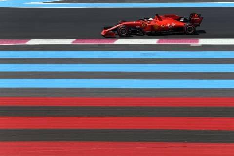 Photo4 LaPresse 22 06 2019 Le Castellet, France Grand Prix Formula One France 2019 In the pic: Sebastian Vettel (GER) Scuderia Ferrari SF90  Copyright: xPhoto4 LaPressex