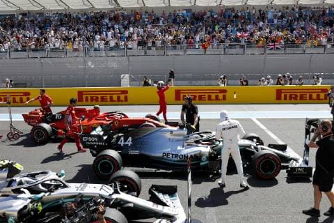 Motorsports: FIA Formula One World Championship, WM, Weltmeisterschaft 2019, Grand Prix of France, 44 Lewis Hamilton (GBR, Mercedes AMG Petronas Motorsport), Le Castellet France