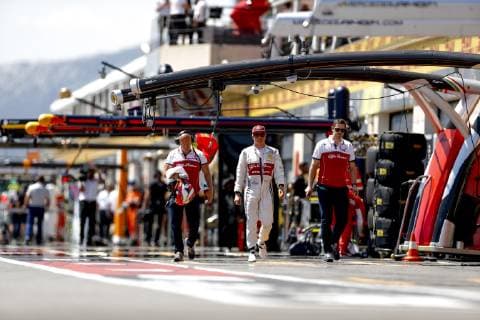 Motorsports: FIA Formula One World Championship, WM, Weltmeisterschaft 2019, Grand Prix of France, 7 Kimi Raikkonen (FIN, Alfa Romeo Racing), Le Castellet France