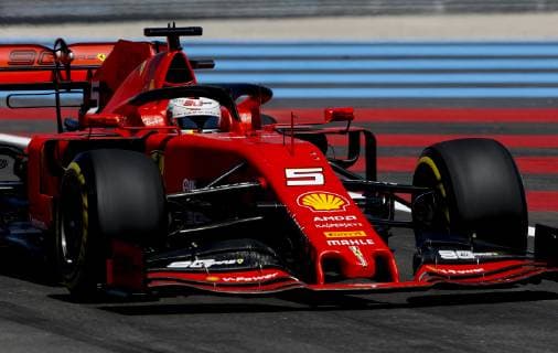 Motorsports: FIA Formula One World Championship, WM, Weltmeisterschaft 2019, Grand Prix of France, 5 Sebastian Vettel (GER, Scuderia Ferrari Mission Winnow), Le Castellet France