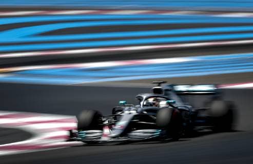 Motorsports: FIA Formula One World Championship, WM, Weltmeisterschaft 2019, Grand Prix of France, 44 Lewis Hamilton (GBR, Mercedes AMG Petronas Motorsport), Le Castellet France