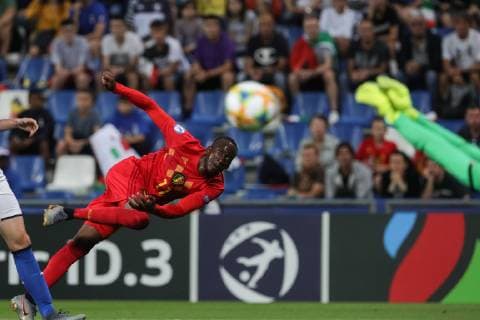 June 22, 2019 - Reggio Emilia, Reggio Emilia, Italy - Dodi Lukebakio of Belgium U21, U 21 during the UEFA UNDER21 Championship match between Italy and Belgium at Stadio Citt Del Tricolore on June 22, 2019 in Reggio Emilia, Italy. Belgium v Italy: Group A - 2019 UEFA U-21 Championship  - ZUMAn230 20190622_zaa_n230_604 Copyright: xEmmanuelexCiancaglinix