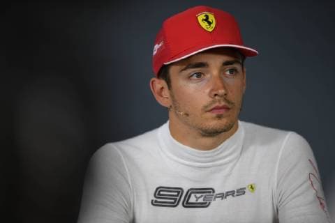 June 22, 2019 - Le Castellet, Provance, France, France - Monegasque driver Charles Leclerc of Italian team Scuderia Ferrari Mission Winnow driving his single-seater SF90 during the 60th edition of the French GP, 8th stage of the Formula 1 World Championship, WM, Weltmeisterschaft in Circuit Paul Ricard, in Le Castelett, France, on June 22, 2019. French GP - Qualifying And press conference, PK, Pressekonferenz - ZUMAn230 20190622_zaa_n230_411 Copyright: xAndreaxDiodatox