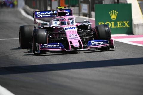 June 22, 2019 - Le Castellet, Provance, France, France - Canadian driver Lance Stroll of English team Racing Point F1 Team Force India driving his single-seater,the RP19, during the 60th edition of the French GP, 8th stage of the Formula 1 World Championship, WM, Weltmeisterschaft in Circuit Paul Ricard, in Le Castelett, France, on June 22, 2019. French GP - Qualifying And press conference, PK, Pressekonferenz - ZUMAn230 20190622_zaa_n230_482 Copyright: xAndreaxDiodatox