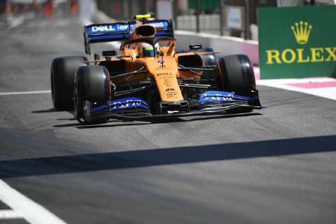 June 22, 2019 - Le Castellet, Provance, France, France - English driver Lando Norris of English team McLaren F1 Team driving his single-seater MCL34 during the 60th edition of the French GP, 8th stage of the Formula 1 World Championship, WM, Weltmeisterschaft in Circuit Paul Ricard, in Le Castelett, France, on June 22, 2019. French GP - Qualifying And press conference, PK, Pressekonferenz - ZUMAn230 20190622_zaa_n230_485 Copyright: xAndreaxDiodatox