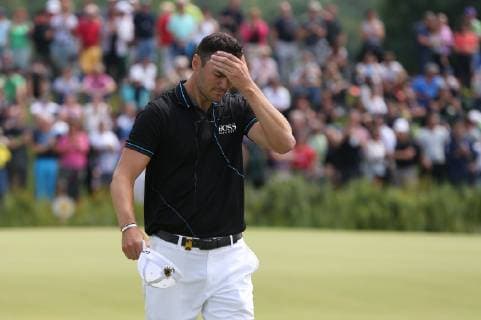 disappointment at Martin Kaymer GER on the 18 Green, BMW International Open 2019, Golf, Day 4, Final, 23 06 2019 Moosinning Bayern Germany Copyright: xkolbert-press ChristianxKolbertx