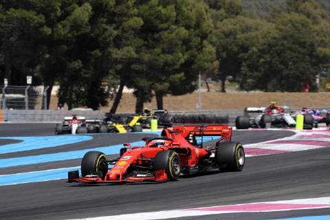 Photo4 LaPresse 23 06 2019 Le Castellet, France Grand Prix Formula One France 2019 In the pic: Sebastian Vettel (GER) Scuderia Ferrari SF90  Copyright: xPhoto4 LaPressex