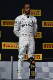 June 23, 2019 - Le Castellet, France - Lewis Hamilton of Great Britain and Mercedes AMG Petronas F1 Team Mercedes winner of the Pirelli GP de France 2019 at Circuit Paul Ricard on June 23, 2019 in Le Castellet, France. F1 Grand Prix of France.  - ZUMAn230 20190623_zaa_n230_048 Copyright: xJosexBretonx