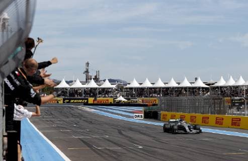 Motorsports: FIA Formula One World Championship, WM, Weltmeisterschaft 2019, Grand Prix of France, 44 Lewis Hamilton (GBR, Mercedes AMG Petronas Motorsport), Le Castellet France