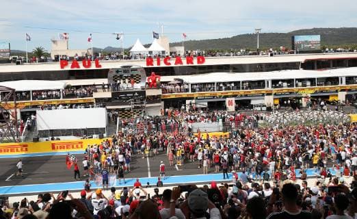 Podium Mercedes Grand Prix, formula 1 GP, France, Paul Ricard 23 06 2019 Photo mspb Jerry Andre Podium formula 1 GP, France,