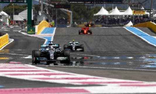 Motorsports: FIA Formula One World Championship, WM, Weltmeisterschaft 2019, Grand Prix of France, 44 Lewis Hamilton (GBR, Mercedes AMG Petronas Motorsport), Le Castellet France