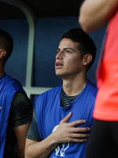Colombia vs Paraguay SALVADOR, BA - 23.06.2019: COLOMBIA VS PARAGUAY - James Rodriguez, during a match between Colombia and Paraguay, valid for the group stage of the Copa America 2019, held this Sunday (23) at the Arena Fonte Nova in Salvador, Bahia, Brazil. (Photo: Tiago Caldas Fotoarena) x1751603x  TiagoxCaldas