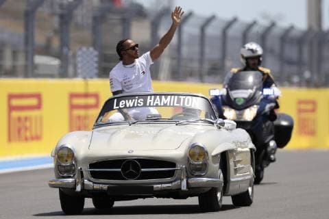 HAMILTON Lewis F1 Team Mercedes AMG Driver Parade on Sunday Formula 1 GP 2019 France on 23 06 2019 at Le Castellet