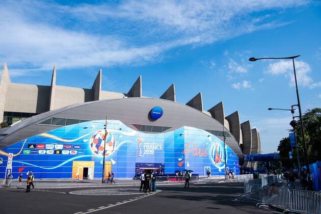 190624 General view of Parc des Princes ahead of the FIFA WomenÂ s World Cup round of sixteen match between Sweden and Canada on June 24, 2019 in Paris Photo Simon Hastegard Bildbyran Kod SH 180086 bbeng fotboll football fotball soccer dam women kvinner frankrike france vm vm 2019 verdensmesterskap världsmästerskap fifa women s world cup 2019 world cup attondelsfinal knockout stage canada kanada sverige sweden arena stadium,  Copyright: SIMONxHASTEGARD BB190624SH006