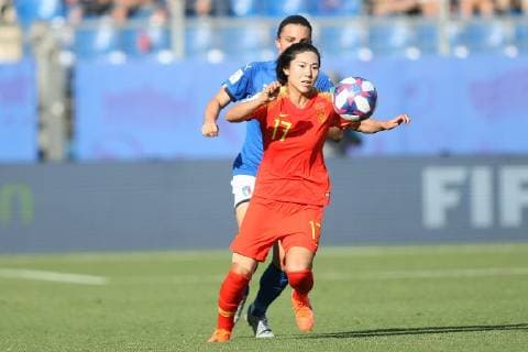GU Yasha, chine FOOTBALL : Italie vs Chine - Coupe du Monde Feminine - Montpellier - 25 06 2019 RichardGosselin Panoramic 