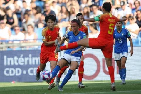 Barbara BONANSEA, italie FOOTBALL : Italie vs Chine - Coupe du Monde Feminine - Montpellier - 25 06 2019 RichardGosselin Panoramic 