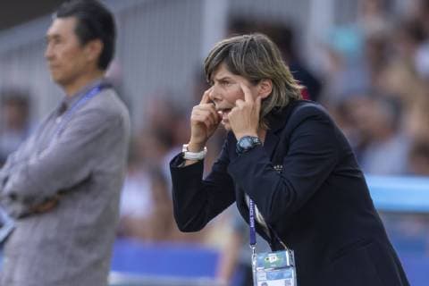 Milena Bertolini Coach (Italy) during the FIFA Women s World Cup France 2019 Round of 16 match between Italy 2-0 China at Stade de la Mosson in Montpellier, France, June25, 2019. Noxthirdxpartyxsales  (106679655)