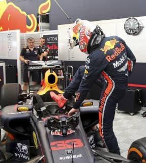 FORMULA 1 - Projekt Spielberg, media day GRAZ,AUSTRIA,26.JUN.19 - MOTORPORTS, FORMULA 1 - Projekt Spielberg, media day, showrun with Max Verstappen. Image shows Max Verstappen (NED Red Bull Racing). GEPAxpictures xWolfgangxGrebien