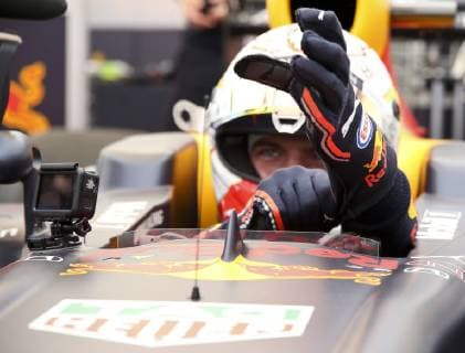 FORMULA 1 - Projekt Spielberg, media day GRAZ,AUSTRIA,26.JUN.19 - MOTORPORTS, FORMULA 1 - Projekt Spielberg, media day, showrun with Max Verstappen. Image shows Max Verstappen (NED Red Bull Racing). GEPAxpictures xWolfgangxGrebien