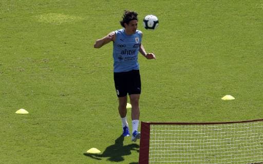 Uruguay s national soccer team player Edinson Cavani participates in a training session in Salvador, Brazil, 26 June 2019. Uruguay will face Peru as part of Copa America 2019 quarters final on 29 June 2019. Uruguay s national soccer team training session !ACHTUNG: NUR REDAKTIONELLE NUTZUNG!  Copyright: xMauricioxDuenasxCastanedax COPAME1827 20190626-636971746689577159