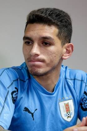 Coletiva Selecao Uruguai SALVADOR, BA - 26.06.2019: COLETIVA SELEcaO URUGUAI - Lucas Torreira, player of the Uruguayan national team, Nationalteam during a press conference, PK, Pressekonferenz at Hotel Hangar, in Salvador, Bahia, Brazil. (Photo: Tiago Caldas Fotoarena) x1753185x  TiagoxCaldas