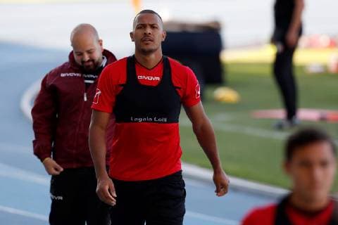 Venezuela s national soccer team player Salomon Rondon attends a training session at the Center of Training of the School of Physical Education of the Army, in Rio de Janeiro, Brazil, 26 June 2019. Venezuela prepares its match next Friday against Argentina for the quarterfinals of the Copa America Brazil 2019. Training of Venezuela in the Copa America !ACHTUNG: NUR REDAKTIONELLE NUTZUNG!  Copyright: xJulioxCesarxGuimaraesx COPAME1905 20190626-636971900820668304