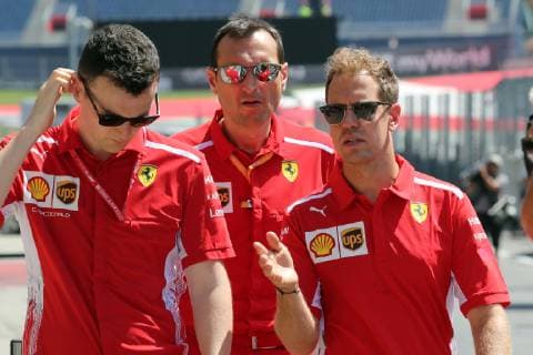 Photo4 LaPresse 27 06 2019 Spielberg, Austria Grand Prix Formula One Austria 2019 In the pic: Sebastian Vettel (GER) Scuderia Ferrari SF90  Copyright: xPhoto4 LaPressex