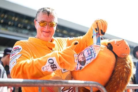 FORMULA 1 - GP of Austria 2019 SPIELBERG,AUSTRIA,27.JUN.19 - MOTORSPORTS, FORMULA 1 - Grand Prix of Austria, Red Bull Ring, preview. Image shows a fan. GEPAxpictures xDanielxGoetzhaber