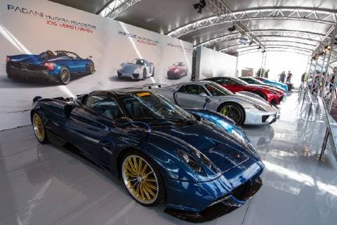 FORMULA 1 - GP of Austria 2019 SPIELBERG,AUSTRIA,27.JUN.19 - MOTORSPORTS, FORMULA 1 - Grand Prix of Austria, Red Bull Ring, preview. Image shows Pagani Huayra Roadster. GEPAxpictures xMaticxKlansek