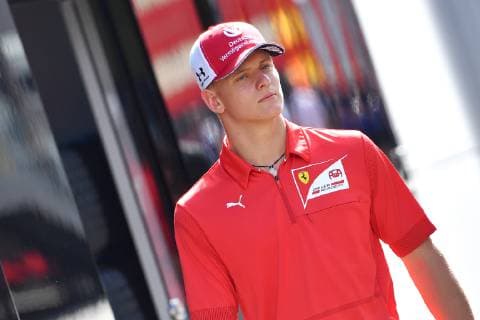 Mick SCHUMACHER PREMA RACING , Formula 2, goes through the paddock, action, single picture, cut single motif, portrait, portrait, portrait Formula 1 GP of Austria,, Red Bull Ring Zeltweg, Spielberg, season 2019, on 27 06 2019