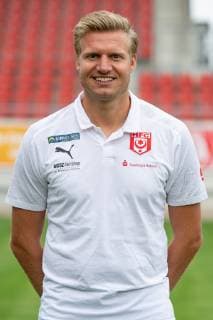 Marian Unger Goalkeeper Coach HFC Hallescher Fussballclub e V 3 Liga, Portrait date 2019 2020, Halle Saale Sachsen Anhalt Germany