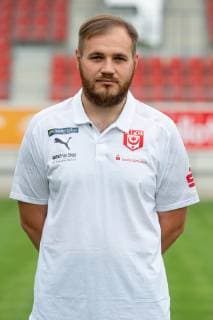 Walter Moissejenko Physiotherapist HFC Hallescher Fussballclub e V 3 Liga, portrait date 2019 2020, Halle Saale Sachsen Anhalt Germany