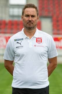Mario Nickeleit Team Leader HFC Hallescher Fussballclub e V 3 Liga, Portrait Date 2019 2020, Halle Saale Sachsen Anhalt Germany