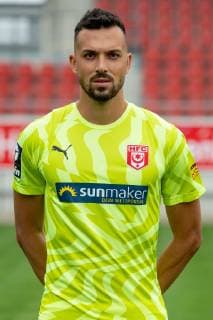 Kai Eisele HFC Hallescher Fussballclub e V 3 Liga, portrait date 2019 2020, Halle Saale Sachsen Anhalt Germany