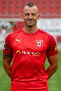 Toni Lindenhahn HFC Hallescher Fussballclub e V 3 Liga, portrait date 2019 2020, Halle Saale Sachsen Anhalt Germany