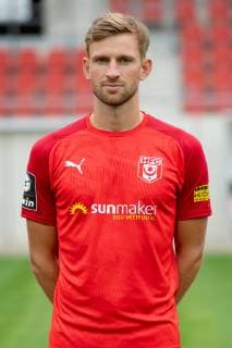 Jan Washausen HFC Hallescher Fussballclub e V 3 Liga, portrait date 2019 2020, Halle Saale Sachsen Anhalt Germany