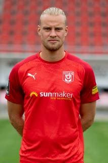 Sebastian Mai HFC Hallescher Fussballclub e V 3 Liga, portrait date 2019 2020, Halle Saale Sachsen Anhalt Germany