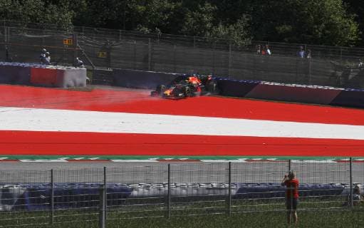 Motorsports: FIA Formula One World Championship, WM, Weltmeisterschaft 2019, Grand Prix of Austria, 33 Max Verstappen (NLD, Aston Martin Red Bull Racing), Spielberg Austria