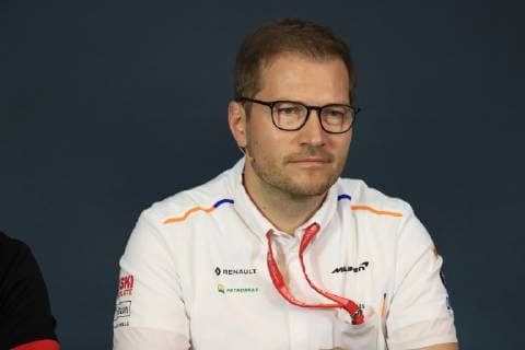28th June 2019, Red Bull Ring, Spielberg, Austria; FIA Formula 1 Grand Prix, practice sessions; Andreas Seidl, Team Principal at McLaren  ActionPlus12148656 Octane