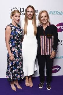 Martina Navratilova, Caroline Wozniacki and Chris Evert at the WTA Summer Party 2019 at the Jumeirah Carlton Tower Hotel London, 28 06 2019  Foto:xS.xVasx xFuturexImage