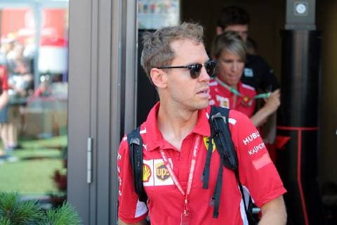 Photo4 LaPresse 29 06 2019 Spielberg, Austria Grand Prix Formula One Austria 2019 In the pic: Sebastian Vettel (GER) Scuderia Ferrari SF90  Copyright: xPhoto4 LaPressex