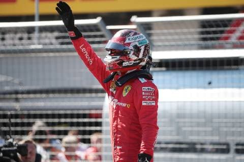 Photo4 LaPresse 29 06 2019 Spielberg, Austria Grand Prix Formula One Austria 2019 In the pic: Charles Leclerc (MON) Scuderia Ferrari SF90 pole position  Copyright: xPhoto4 LaPressex