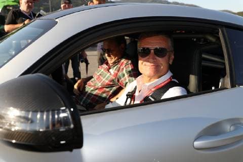 Sport Bilder des Tages FORMULA 1 - GP of Austria 2019 SPIELBERG,AUSTRIA,29.JUN.19 - MOTORSPORTS, FORMULA 1 - Grand Prix of Austria, Red Bull Ring, Legends Parade. Image shows David Coulthard. GEPAxpictures xAndreasxPranter