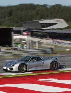 FORMULA 1 - GP of Austria 2019 SPIELBERG,AUSTRIA,29.JUN.19 - MOTORSPORTS, FORMULA 1 - Grand Prix of Austria, Red Bull Ring, Legends Parade. Image shows a Porsche 918 Spyder Hybrid. GEPAxpictures xHaraldxSteiner