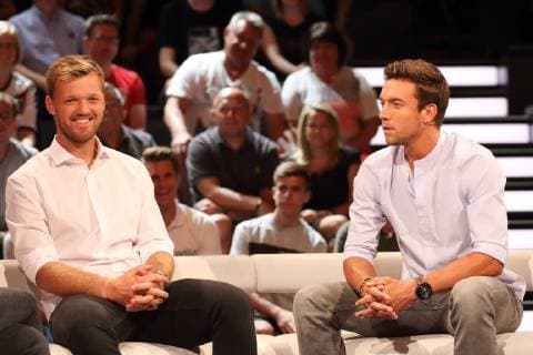 KEVIN KRAWIETZ, ANDREAS MIES DAS AKTUELLE SPORTSTUDIO ZDF MAINZ 