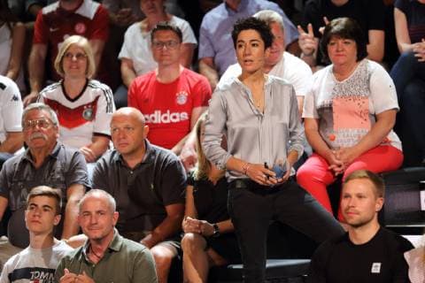 DUNJA HAYALI DAS AKTUELLE SPORTSTUDIO ZDF MAINZ 