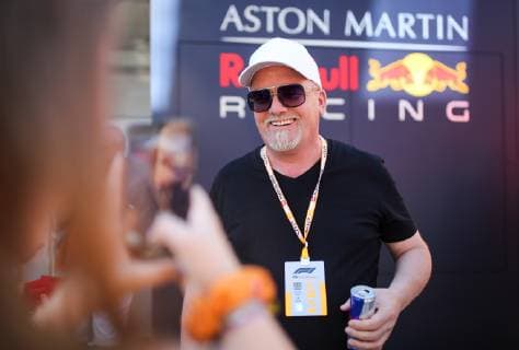 FORMULA 1 - GP of Austria 2019 SPIELBERG,AUSTRIA,30.JUN.19 - MOTORSPORTS, FORMULA 1 - Grand Prix of Austria, Red Bull Ring. Image shows Gerry Friedle aka DJ Oetzi. GEPAxpictures xDanielxGoetzhaber