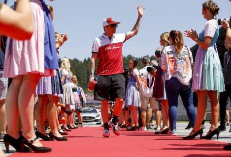 Motorsports: FIA Formula One World Championship, WM, Weltmeisterschaft 2019, Grand Prix of Austria, 7 Kimi Raikkonen (FIN, Alfa Romeo Racing), Spielberg Austria